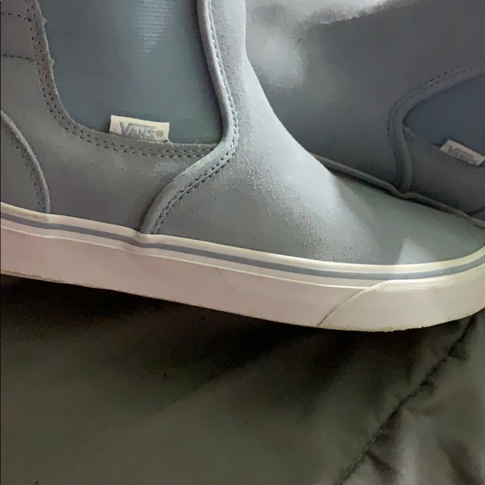 Light blue vans